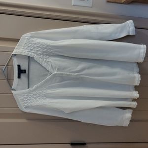 Bandolino XL women's white cotton shirt